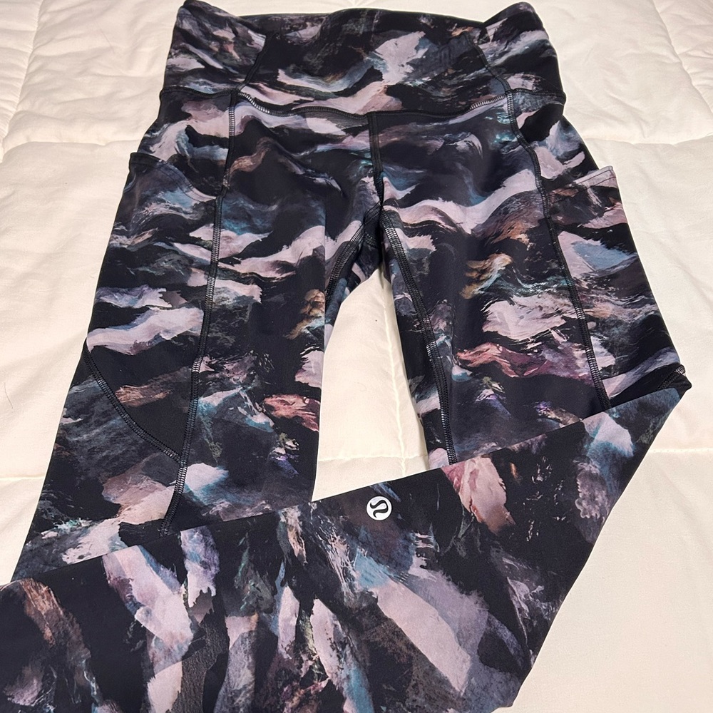 Lululemon Watercolor Leggings
